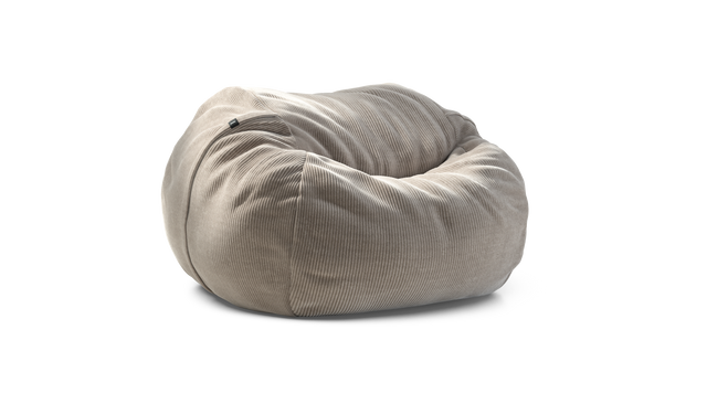 vetsak | Beanbag Large - Cord Velour - Platinum