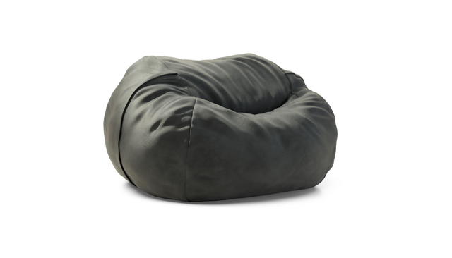 vetsak | Beanbag Large - Leather - Dark Grey