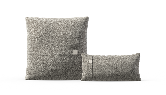 Pillow Set 1 - Pebble - Platinum
