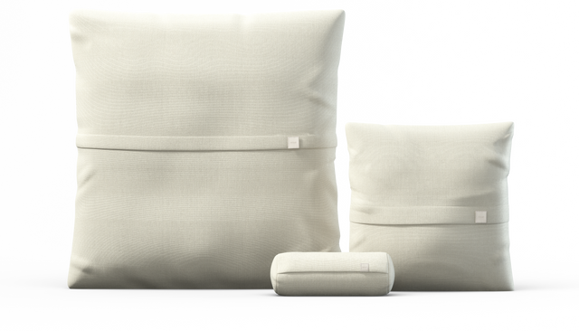 Pillow Set 2 - Pique - Creme