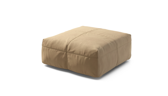 vetsak | Sofa Seat Medium - Leather - Beige