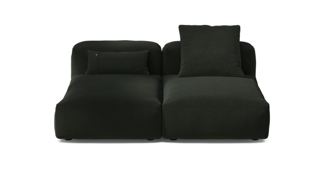 vetsak | Sofa Set 01 Medium - Loop Loop - Mousse | Modular Sofa | 2.5 Seater