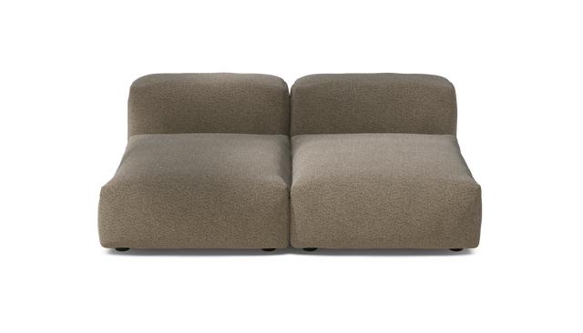 vetsak | Sofa Set 01 Medium - Loop Loop - Taupe | Modular Sofa | 2.5 Seater