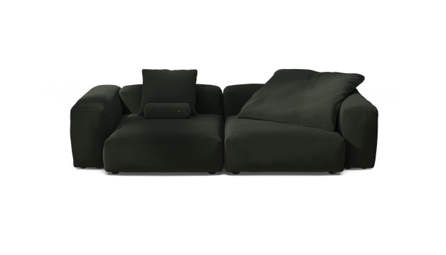vetsak | Sofa Set 02 Large - Loop Loop - Mousse | Modular Sofa | 3.5 Seater | Big Sofa
