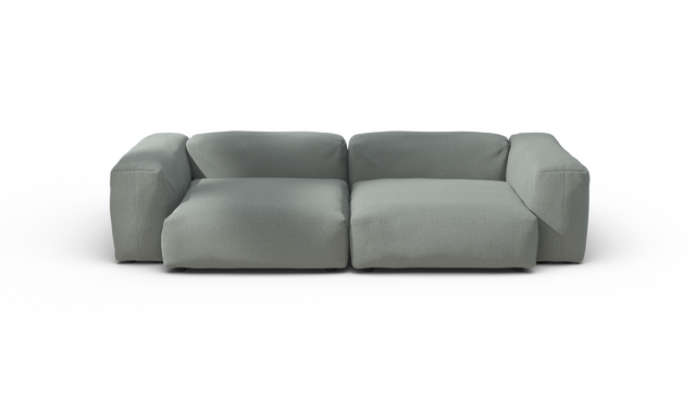 vetsak | Sofa Set 02 Large - Breeze - Sage | Modular Sofa | 3.5 Seater | Big Sofa