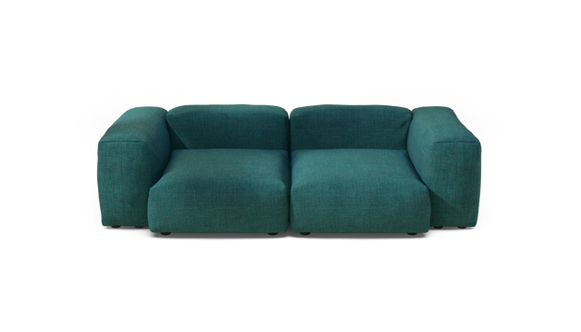 vetsak | Sofa Set 02 Medium - Pique - Cedar | Modular Sofa | 2.5 Seater | Big Sofa