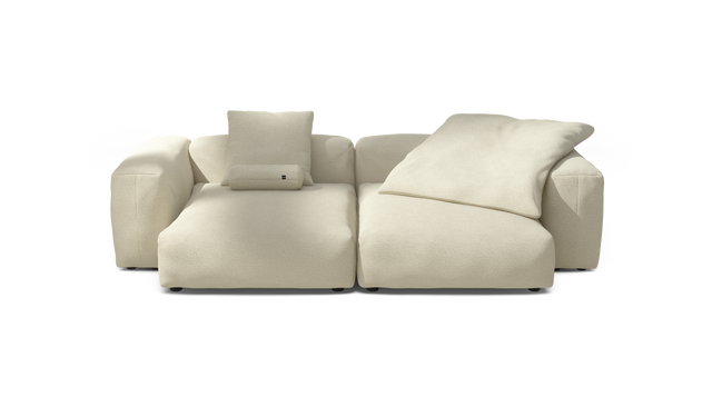 vetsak | Sofa Set 02 XLarge - Loop Loop - Duna | Modular Sofa | 3.5 Seater | Big Sofa