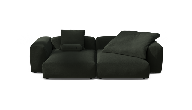 vetsak | Sofa Set 02 XLarge - Loop Loop - Mousse | Modular Sofa | 3.5 Seater | Big Sofa