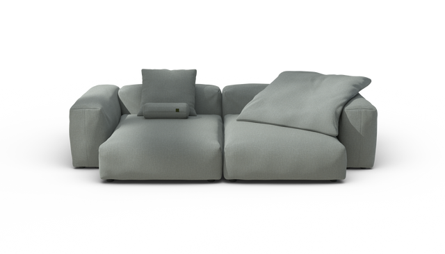 vetsak | Sofa Set 02 XLarge - Breeze - Sage | Modular Sofa | 3.5 Seater | Big Sofa