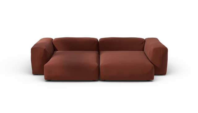 vetsak | Sofa Set 02 XLarge - Terrain - Saffron | Modular Sofa | 3.5 Seater | Big Sofa