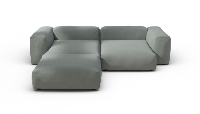 vetsak | Sofa Set 03 - Breeze - Sage | Modular Sofa | 3.5 Seater | Big Sofa | Corner Sofa