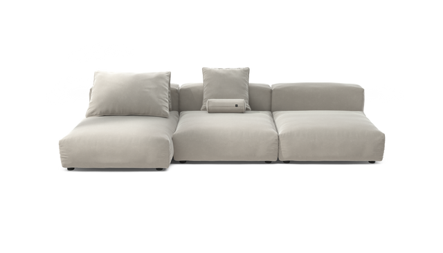 vetsak | Sofa Set 04 - Suave - Clay | Modular Sofa | 5 Seater | Big Sofa
