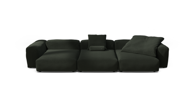 vetsak | Sofa Set 05 - Loop Loop - Mousse | Modular Sofa | 5 Seater | Big Sofa | Corner Sofa