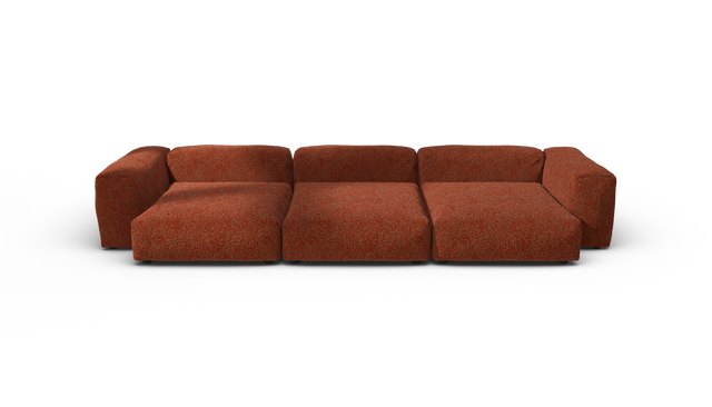 vetsak | Sofa Set 05 - Nub - Sienna | Modular Sofa | 5 Seater | Big Sofa | Corner Sofa