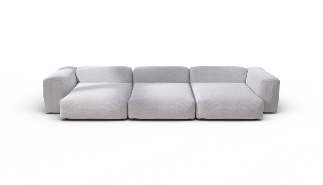 vetsak | Sofa Set 05 - Ridge - Dune | Modular Sofa | 5 Seater | Big Sofa | Corner Sofa