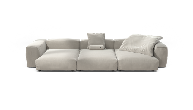 vetsak | Sofa Set 05 - Suave - Clay | Modular Sofa | 5 Seater | Big Sofa | Corner Sofa