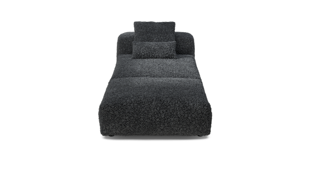 vetsak | Sofa Set 07 - Sun Lounger - Doodle - Dark Grey | Modular Sofa | 2 Seater | Daybed | Chaiselounge