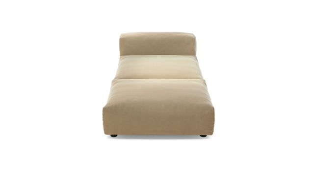 vetsak | Sofa Set 07 - Sun Lounger - Suave - Creme | Modular Sofa | 2 Seater | Daybed | Chaiselounge