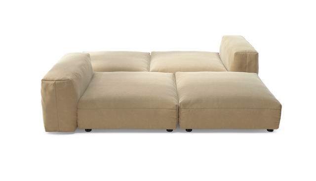vetsak | Sofa Set 08 - Daybed - Suave - Creme | Modular Sofa | 6 Seater | Outdoor Island | Double lounger