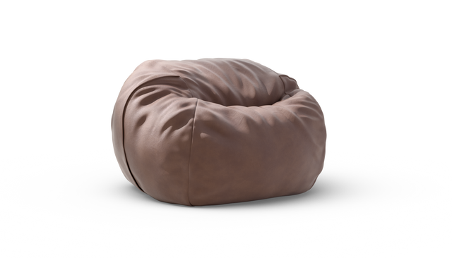 vetsak | Beanbag Medium - Leather - Stone