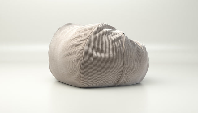 vetsak | Cover Beanbag Large - Cord Velour - Platinum