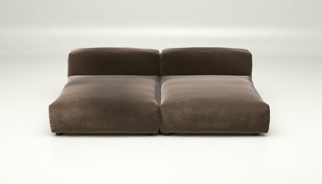 vetsak | Sofa Set 01 XLarge - Suave - Espresso | Modular Sofa | 3.5 Seater