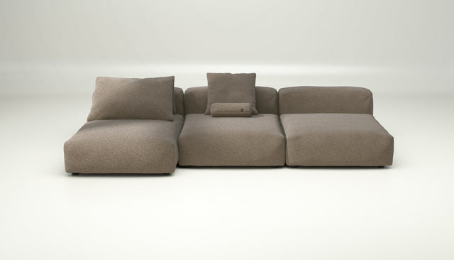 vetsak | Sofa Set 04 - Loop Loop - Taupe | Modular Sofa | 5 Seater | Big Sofa