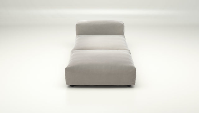 vetsak | Sofa Set 07 - Sun Lounger - Suave - Clay | Modular Sofa | 2 Seater | Daybed | Chaiselounge