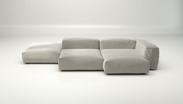 vetsak | Sofa Set 09 - The Island - Suave - Clay | Modular Sofa | 7 Seater | Sofa Island
