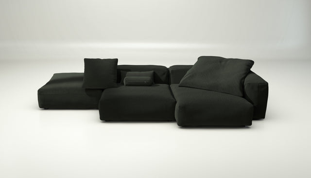 vetsak | Sofa Set 09 - The Island - Loop Loop - Mousse | Modular Sofa | 7 Seater | Sofa Island