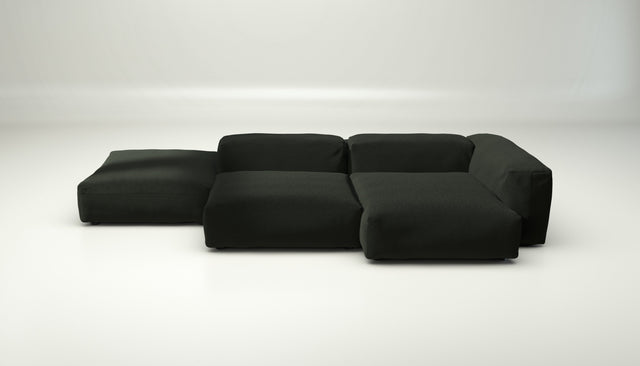 vetsak | Sofa Set 09 - The Island - Loop Loop - Mousse | Modular Sofa | 7 Seater | Sofa Island